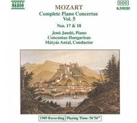 Jeno Jando Piano Concertos Nos. 17 and 18 (Antal, Jando) (CD) (Importación USA)