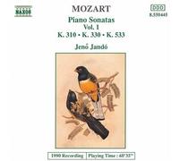 Jeno Jando Piano Sonatas Vol. 1 (Jando) (CD) Album (Importación USA)