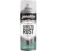 JENOLITE DIRECTORUST Pintura en aerosol satinada | AZUL TURQUESA | 400ml | Pintura multisuperficie todo en uno: metal, madera, plástico | Aplicar directamente sobre el óxido | RAL 6034