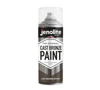 JENOLITE Pintura en aerosol de efecto fundido | BRONCE | crea el aspecto y la sensación de bronce fundido real en la mayoría de las superficies | 400ml