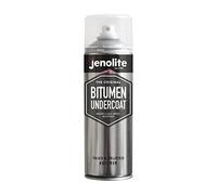JENOLITE Sellado de bajos bituminosa anticorrosiva en aerosol | NEGRO | Sellador de bajos de automóviles, reparación de canalones, sellador de techos | 500ml