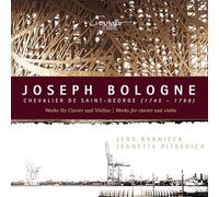 Jens Barnieck - Joseph Bologne, Chevalier de Saint-George: Works for Clavier & Violin