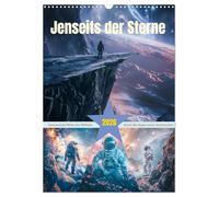 Jenseits der Sterne (Wandkalender 2026 DIN A3 hoch), CALVENDO Monatskalender: Jenseits der Sterne ist eine fesselnde Reise durch die unendlichen ... eine fantastische Entdeckungsreise mitnimmt.