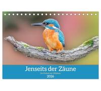 Jenseits der Zäune (Tischkalender 2026 DIN A5 quer), CALVENDO Monatskalender: "Jenseits der Zäune" zeigt in stimmungsvollen Tierfotografien die ... wie man sie nur selten zu sehen bekommt.