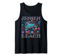 JENSEN BEACH FLORIDA BLUE CRAB VERANO BEACH VACACIONES REGALOS Camiseta sin Mangas