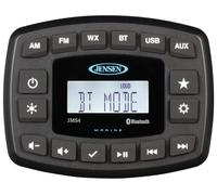 Jensen JMS4RTL - Estéreo Bluetooth Impermeable Am/FM/WB/USB de 4 Pulgadas, Color Negro