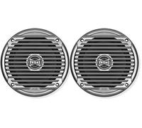 Jensen MS6007SR Altavoz coaxial plateado impermeable de 6.5 pulgadas