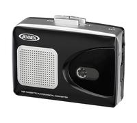 JENSEN Reproductor de Casete USB estéreo SCR-90 con codificación para computadora