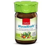 Jentschura WurzelKraft - Granulado fino vegetal de 60 gramos para el consumo con frutas, polen, hierbas y verduras