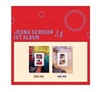 Jeong Sewoon 24 Part.2 1st álbum una versión CD+128p PhotoBook+1p película foto+1p fototarjet mensaje fototarjeta set+seguimiento Kpop sellado