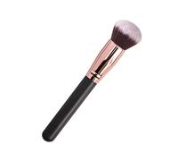 JeoPoom Brochas de Maquillaje, 16CM Brocha para Polvos para Base Polvos Colorete Contorno, Fibras Sintéticas Gruesas, para Polvos Suelto Y Compacto (Ronda)