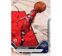 Jeremiah Fears 2026 Topps Now - 240 Pelicans de Nueva Orleans de la NBA