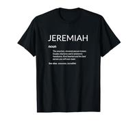 Jeremiah Is The Best Funny Name Definition Jeremiah Camiseta gráfica económica