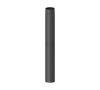 JEREMIAS FERRO1401180 Tubo de extensión Jeremias diámetro 180 mm longitud 1000 mm negro