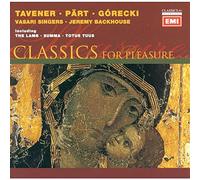 Jeremy Backhouse - Tavener Part Gorecki