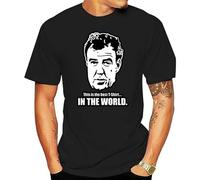Jeremy Clarkson T-Shirt For Men Cotton Team tee Shirt Camiseta Black S