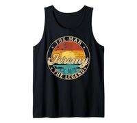 JEREMY The Man The Myth The Legend First Name Camiseta sin Mangas
