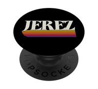 Jerez España Retro - Jerez Cádiz España PopSockets PopGrip Adhesivo