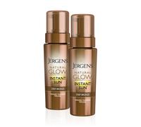 Jergens Natural Glow Instant Self Tanner Mousse Sunless Deep Bronze Tan Autobronceador sin sol para un bronceado de aspecto natural 6 oz Paquete de 2
