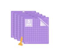 Jerilla 5 PZS Alfombrillas de Corte para Cricut Maker 12x12" con Rascador