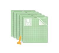 Jerilla 5 PZS Alfombrillas de Corte para Cricut Maker 12x12" con Rascador