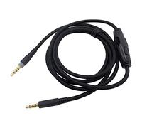 Jerilla Cable de Audio Compatible para HyperX Cloud Mix/HyperX Cloud Alpha - Cable de Repuesto con Inline Mute & Control del Volumen