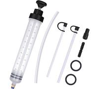 Jeringa 500 ml para succion de aceite,Bomba Extractora De liquidos, Bomba Manual De Aceite,Jeringa De succion De Aceite con Manguera 500 ml con adaptadores