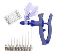 Jeringa Automática Para Aves De Corral 1 Unidad 1/2/5ml Con Agujas Inyector Continuo Veterinario Inyección Vacuna Escala Dispensador De Medicina Veterinaria(5 ml)