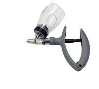 Jeringa Automática Para Aves De Corral 1 Unidad 2/5ml Con Botella Vacuna Inyector Continuo Para Ganado Inyección Para Mascotas Dispensador De Medicina Veterinaria(5 ml)