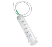 Jeringa de aceite de 1 piezas 300 ml de jeringa que mide la succión de aceite con tubo para succión de líquidos, medición de nutrientes, recarga, alimentación de animales