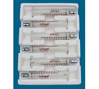 Jeringa de cristal de 10 ml (pack de 6), las jeringas de cristal son para uso en laboratorio con graduación de 0,2 ml, por paquete 6, P/N: 130-4010-X006