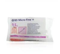 Jeringa de Insulina BD Micro-Fine 0,5 ml 0,30mm x 8mm 10U - Auto-inyección