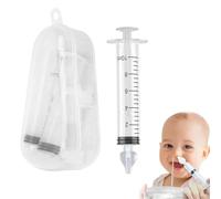 Jeringa de lavado nasal para bebés, 3 aspiradores nasales y 1 recipiente para gotas de agua, aspiradores nasales reutilizables, limpiador nasal seguro