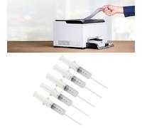 Jeringa de Llenado de Tinta de 5 Piezas de 50 Ml, Herramienta de Dibujo de Inyector de 50 Ml, Jeringa de Tinta con Escala de Plástico PP para Experimentos de Cartuchos de