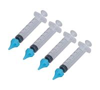 Jeringa de Oído, Tubo de Aguja de 10 Ml, Irrigador de Canal Auditivo Multifuncional de 4 Piezas para Viajes para Niños