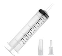 Jeringa de plástico de 20-150 ml, para laboratorio, riego de plantas, tinta y acuario, transferencia de líquidos de varios tamaños (150 ml)
