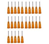 Jeringa de plástico Luer Lock, punta roma de 23G, herramientas de jeringa de medición para medir, brillo de labios, relleno de líquidos, dispensación, manualidades de bricolaje, aplicador de pegamento