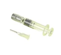 Jeringa de vidrio de borosilicato de 1 ml, precargable