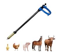 Jeringa Inyectora Ajustable SemiautomáTica De 25 Ml, Dispensador De Medicamentos Veterinarios, Bomba De Jeringa De PrecisióN, Ajustable De 0,5 Ml A 2,5 Ml (azul, 50ml)