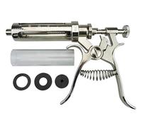 Jeringa Inyectora Para Ganado, Jeringas AutomáTicas Continuas Para Ganado, Con Frascos De VacunacióN, Jeringa MultifuncióN MetáLica(D)