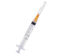 Jeringa Luer Lock de 2,5 ml, herramienta de laboratorio desechable de