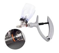 Jeringa para Ganado, Pistola de Jeringa para Ganado, Inyector de Precisión Ajustable Continuo para Ganado, Cabras, Cerdos y Vacas(Size:2ML)