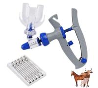 Jeringa SemiautomáTica Para Ganado, Jeringa Continua Para AlimentacióN Oral En Ganado Vacuno, Ovino Y Caprino. Pistola De AlimentacióN Veterinaria Para Ganado, Dispositivo De Llenado De Medicamentos