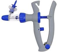Jeringa Veterinaria Automática para Ganado, Pistola de Inyección Continua con Adaptador de Botella, Inyector de Precisión para Cabras Bovinos Cerdos(A,2ML)