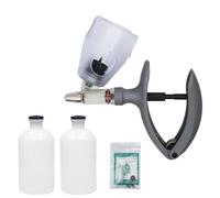 Jeringa Veterinaria Para Animales Inyector Continuo De Vacuna Para Pollo Cerdo Ganado Multifunción 2Ml/5Ml Dispensador De Medicina Veterinaria(5ml)