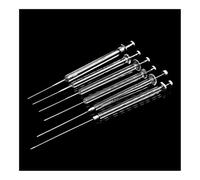 Jeringas de microlitros for cromatografía de gases con punta afilada de 0,5/1/5/10 l/25/50/100/250/1000 ul(0.5ul)
