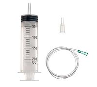 Jeringas grandes de 200 ml con tubo, 1 piezas