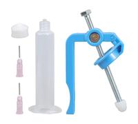 Jeringas manuales de metal, herramienta dispensadora, herramienta de ahorro de mano de obra, dispositivo de propulsión para pastas de soldadura