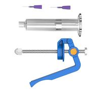 Jeringas manuales de metal, herramienta dispensadora, herramienta de ahorro de mano de obra, dispositivo de propulsión para pastas de soldadura