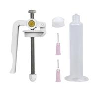 Jeringas manuales de metal, herramienta dispensadora, herramienta de ahorro de mano de obra, dispositivo de propulsión para pastas de soldadura